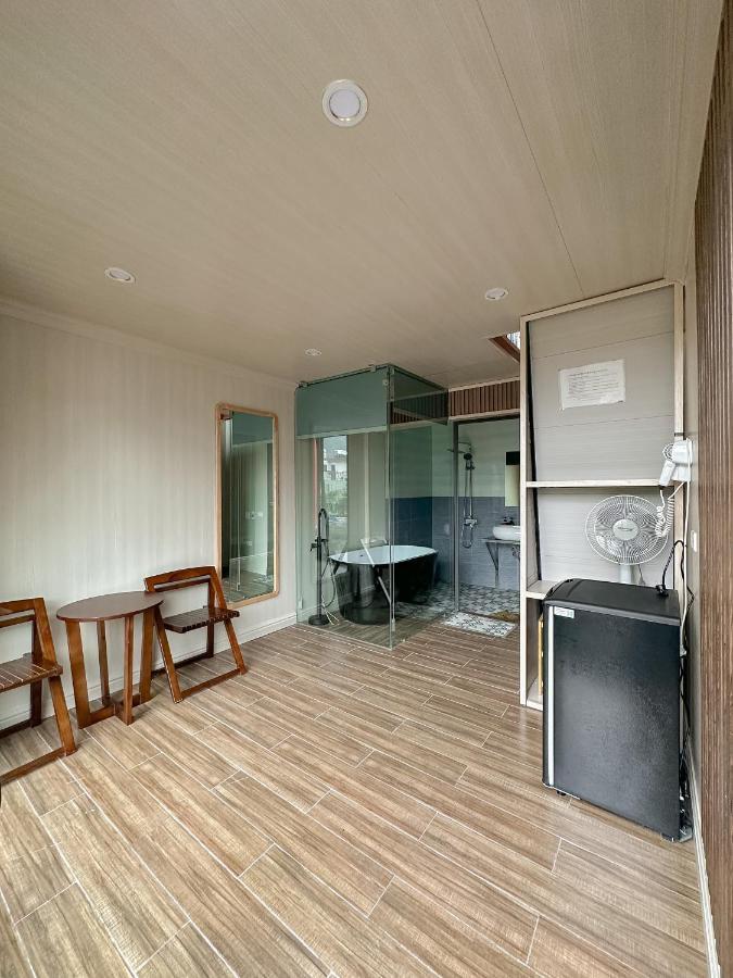 Bách Xanh House. Triangle Bungalow Tam Ðảo Exterior foto
